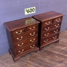 Two Small Amish-Made Cabinets
