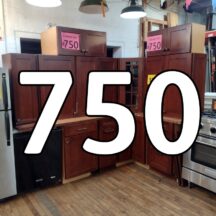 <del>Cabinet Set 750</del> SOLD!