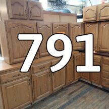 Cabinet Set 791 $1,500