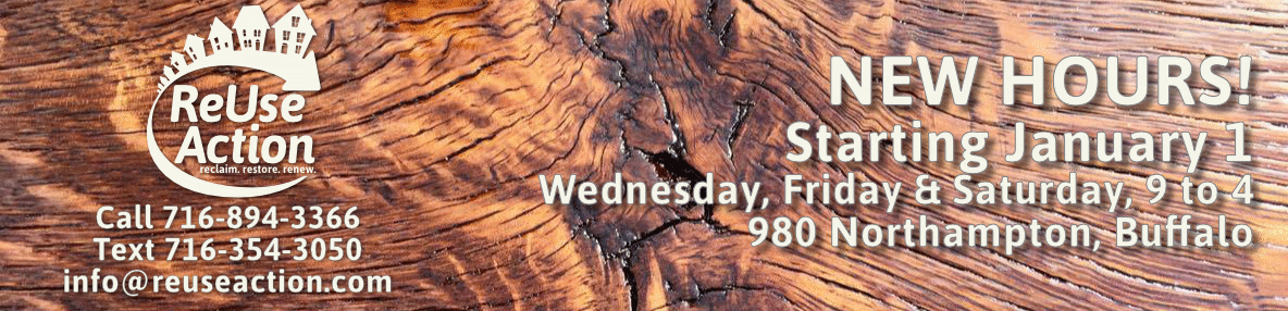 ReUse Action – reclaim. restore. renew. – Western New York’s Largest Supplier of Reclaimed & Surplus Building Material